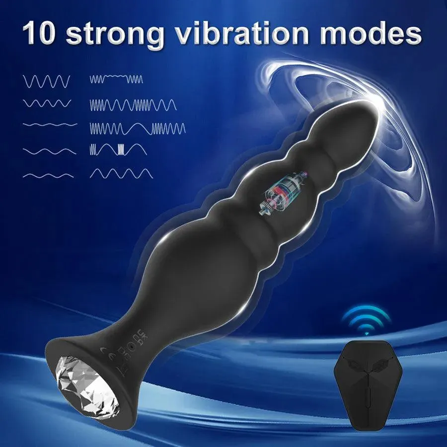 Remote Control Vibrating Butt Plug Sets