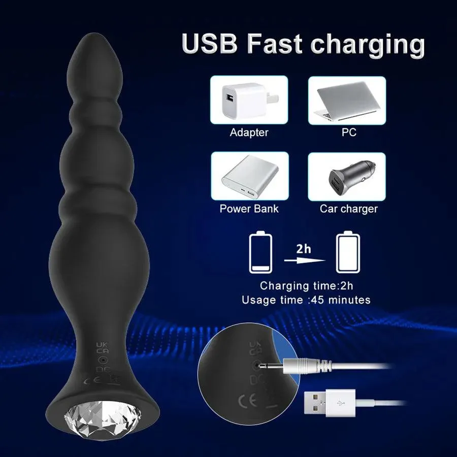 Remote Control Vibrating Butt Plug Sets