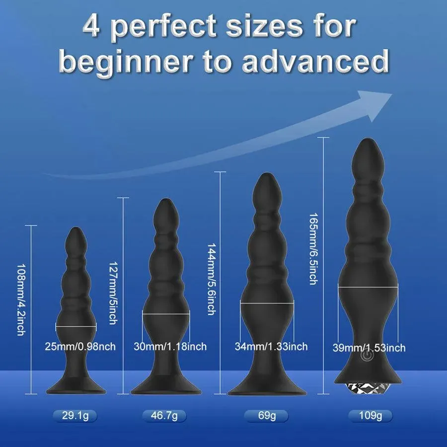 Remote Control Vibrating Butt Plug Sets