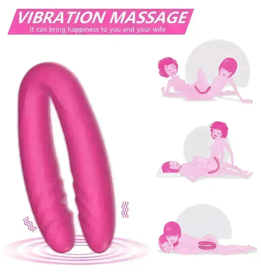 Remote Control Vibrating Double Dildo
