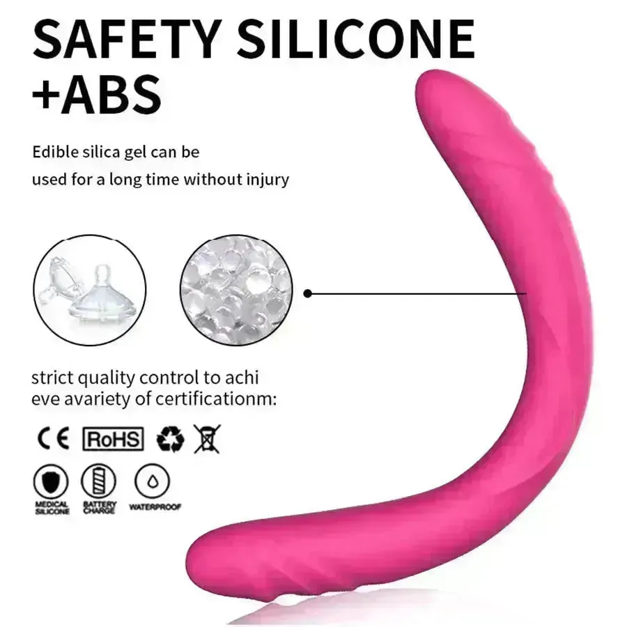 Remote Control Vibrating Double Dildo