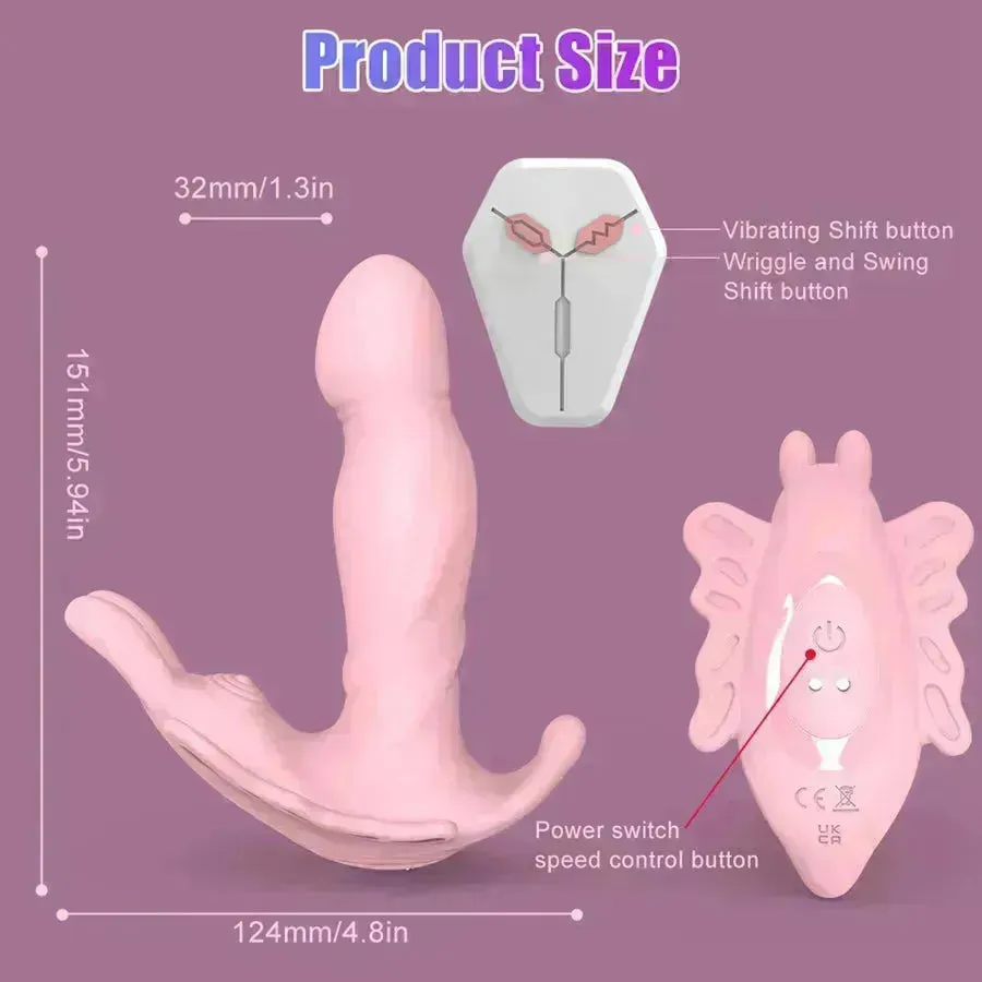 Remote Control Wearable Butterfly Vibrator