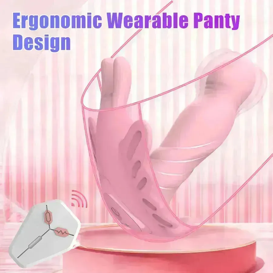 Remote Control Wearable Butterfly Vibrator