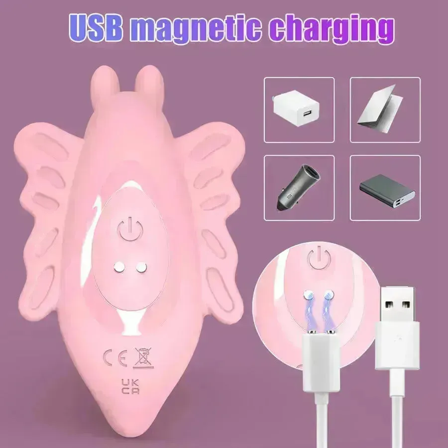 Remote Control Wearable Butterfly Vibrator