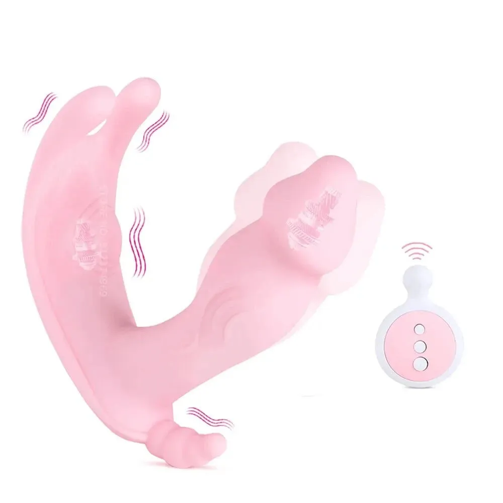 Remote Dildo Vibrator Panties: Clitoris Stimulator & Vagina Massager Singles & Couples