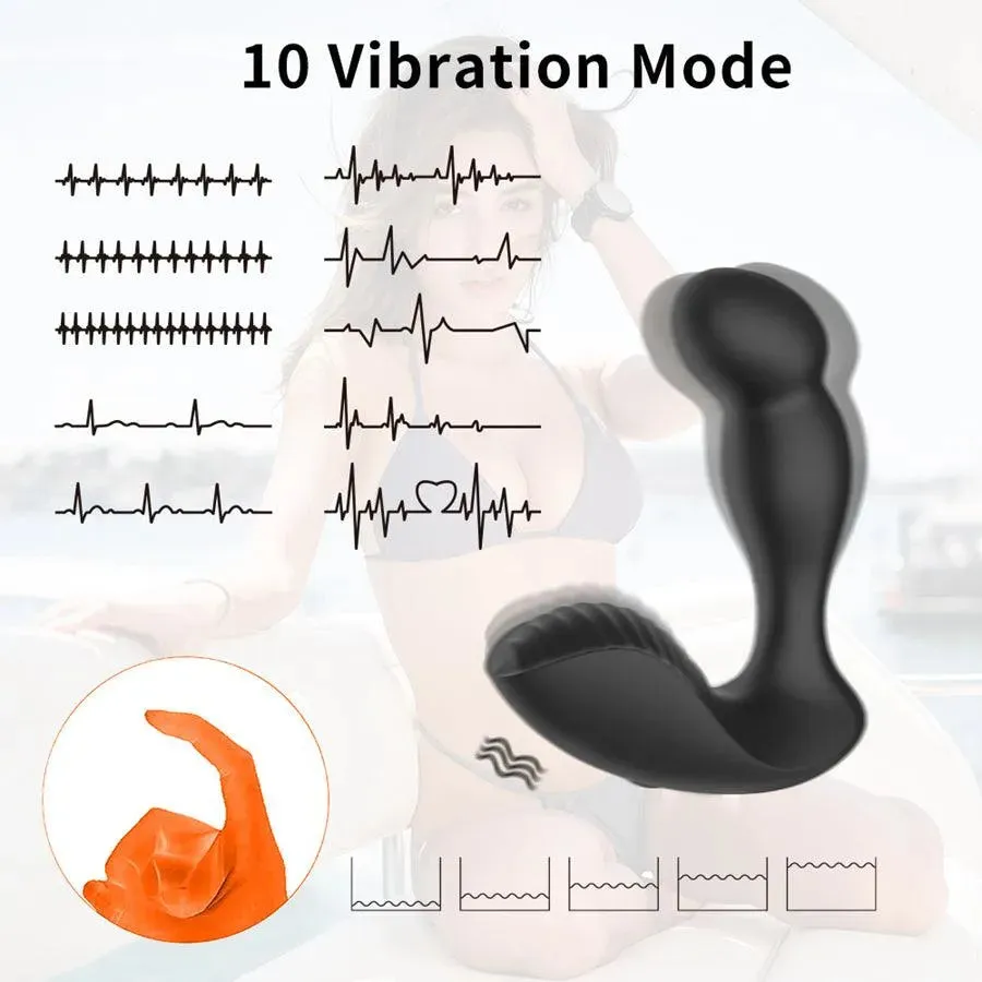 Remote Swing Vibrating Prostate Toy