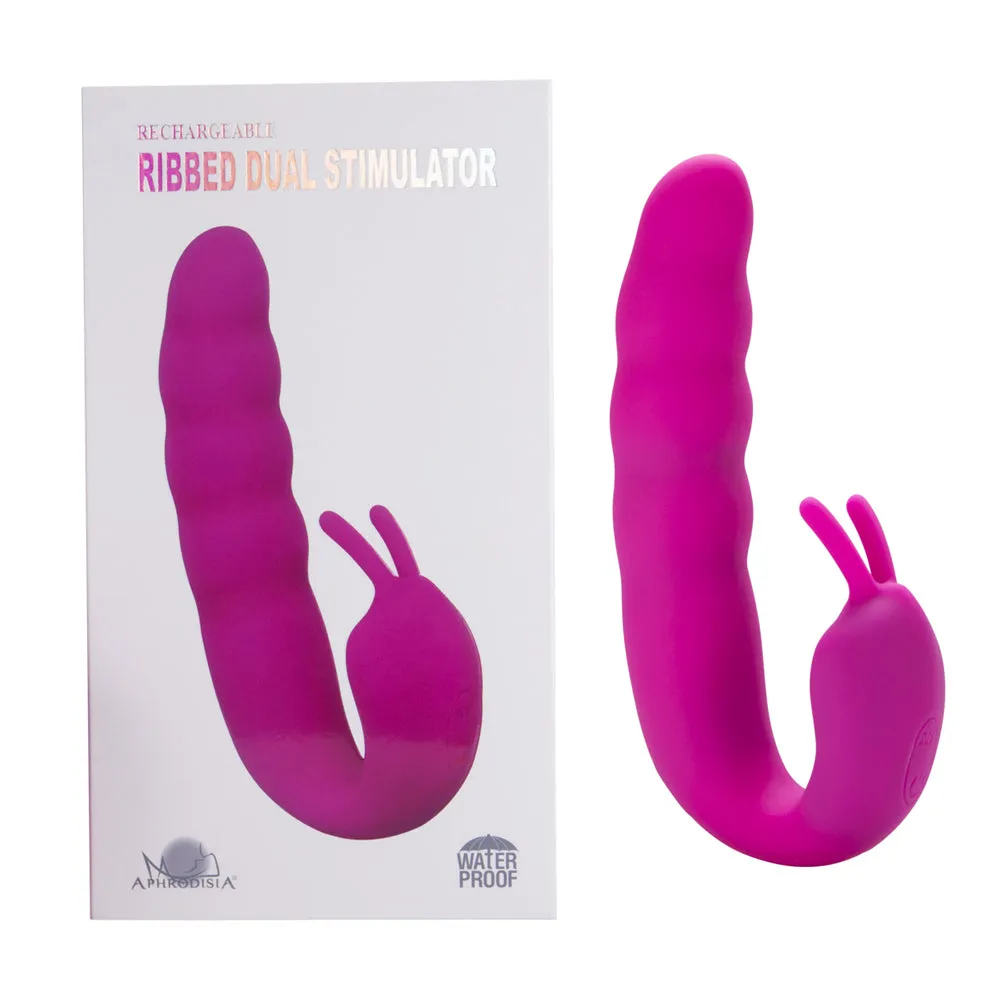 Ribbed Dual Stimulator
