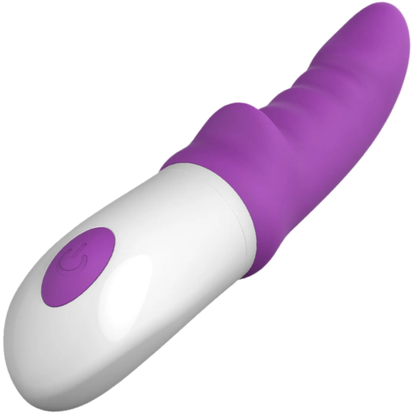Rippled Silicone G-Spot Vibrator
