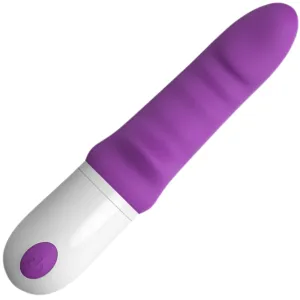 Rippled Silicone G-Spot Vibrator