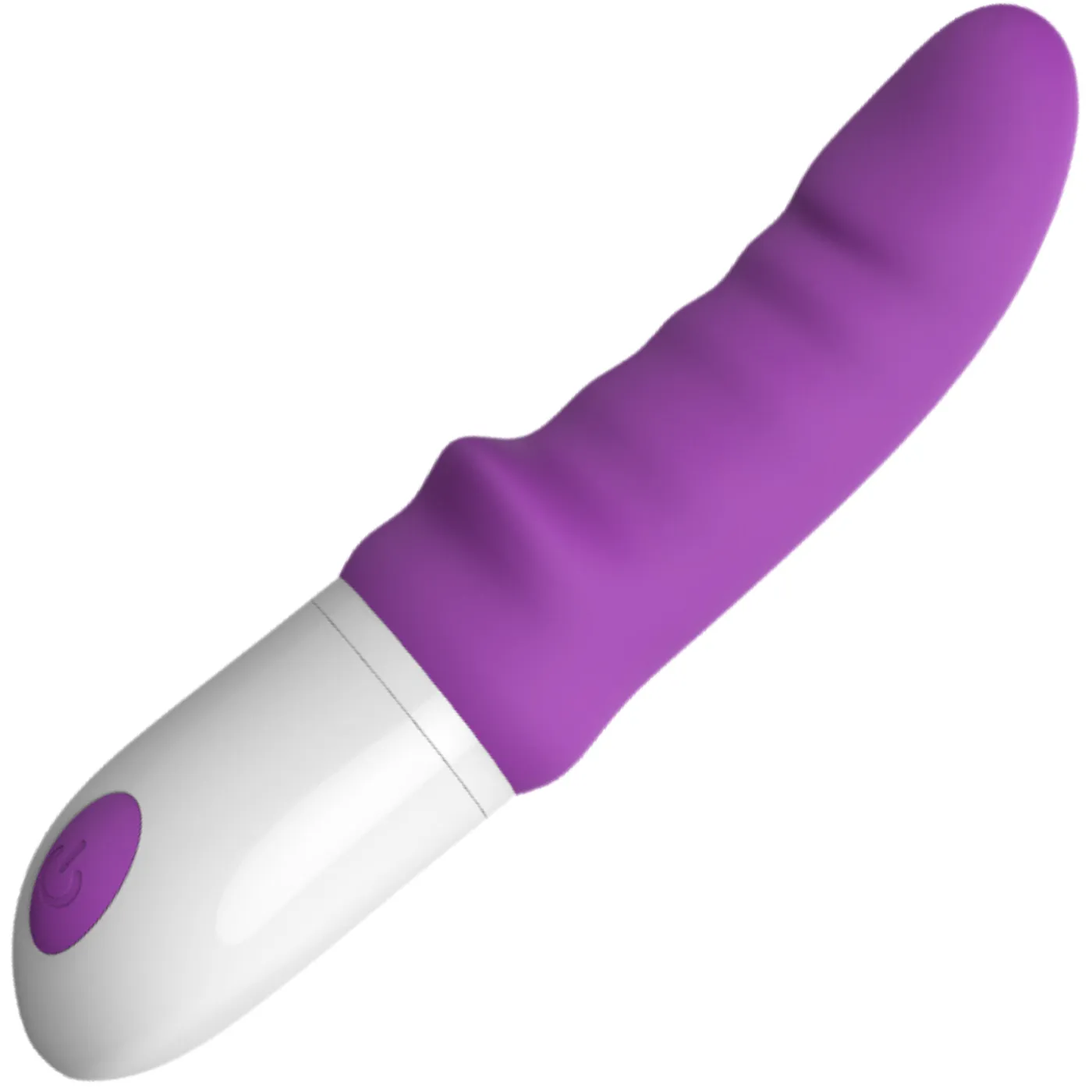 Rippled Silicone G-Spot Vibrator