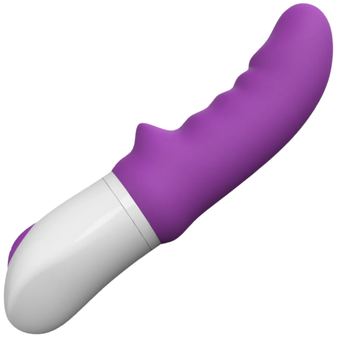 Rippled Silicone G-Spot Vibrator