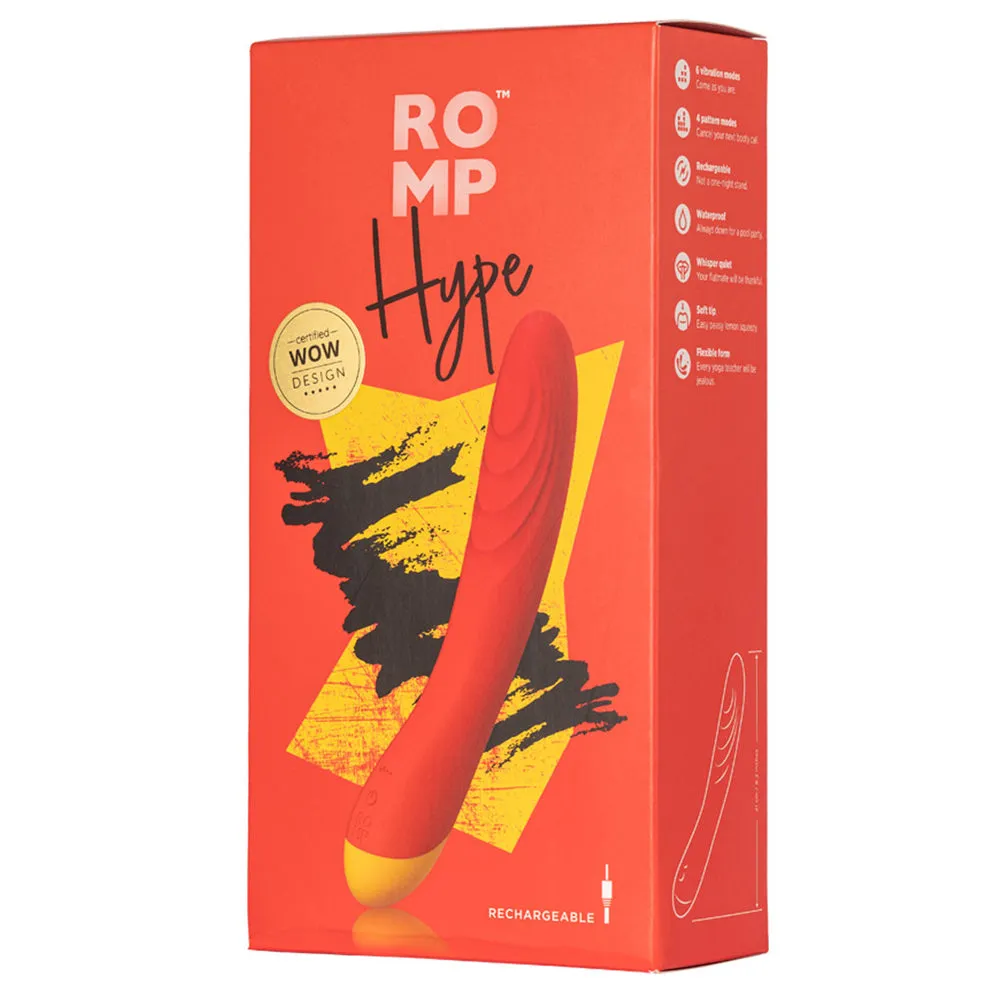 Romp Hype Ribbed G-Spot Vibrator