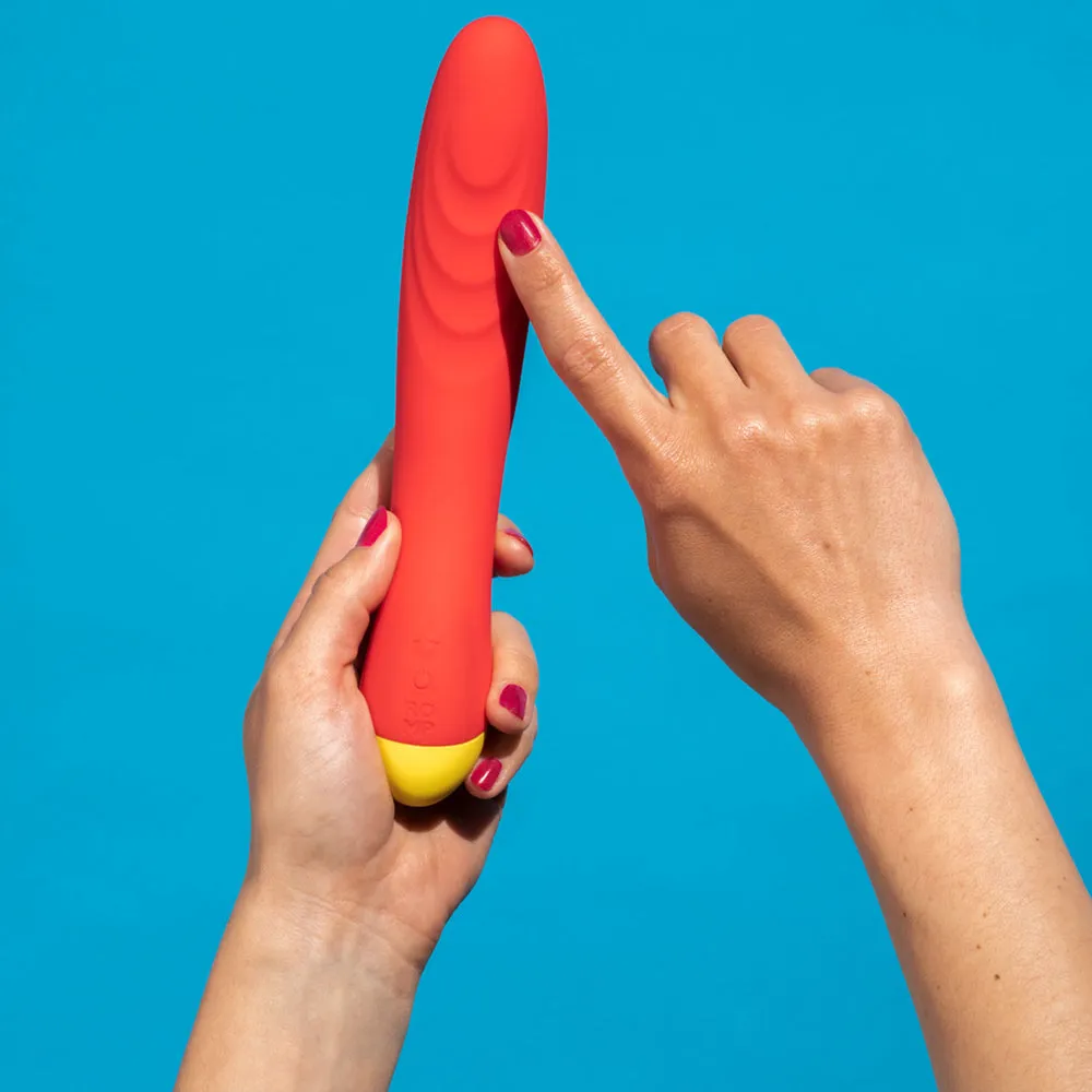 Romp Hype Ribbed G-Spot Vibrator