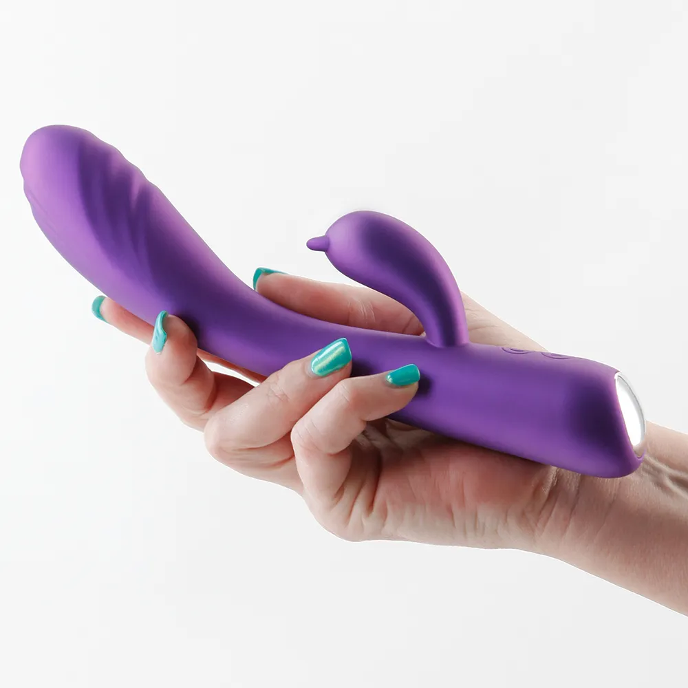 Royals Duchess Metallic Silicone Rabbit Vibrator
