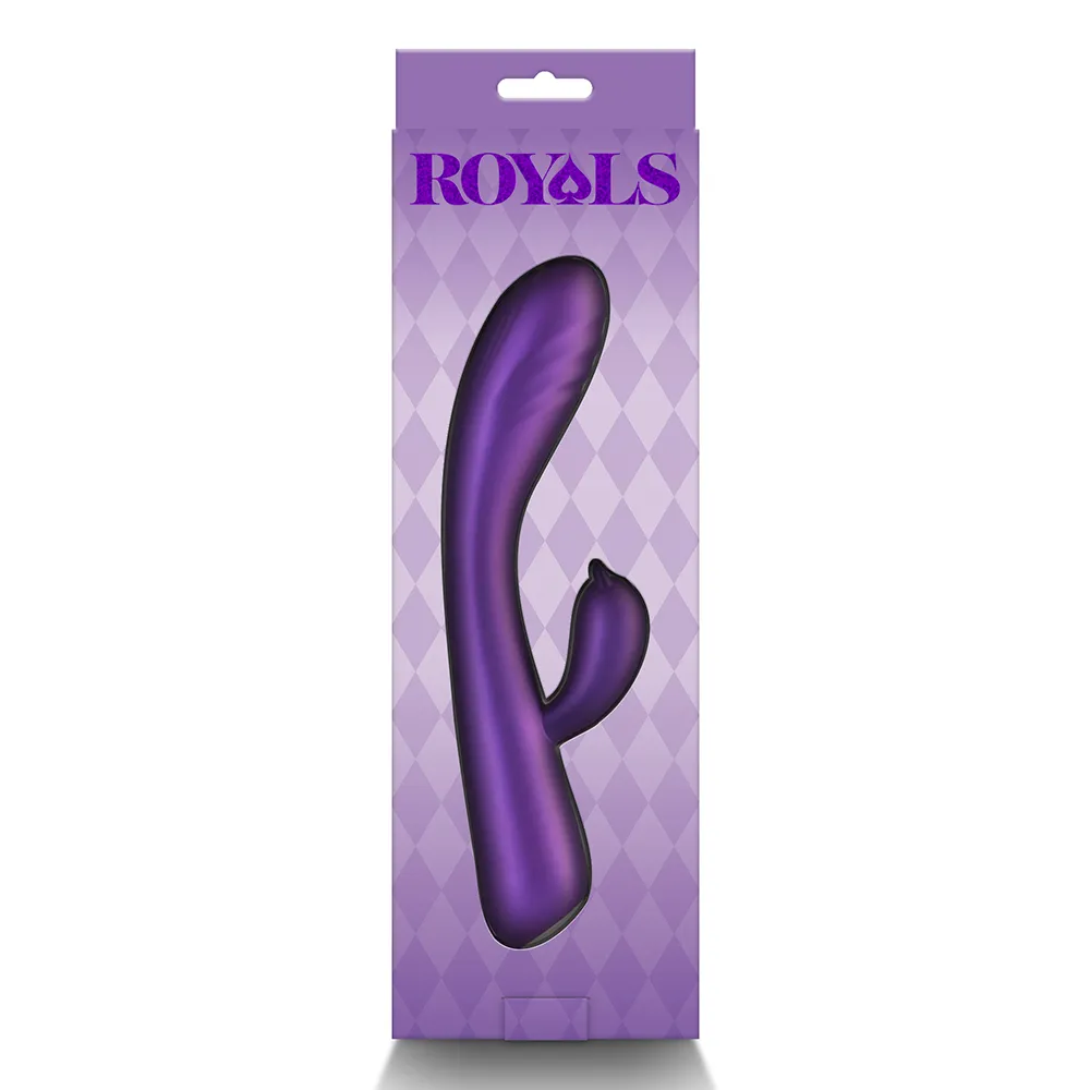 Royals Duchess Metallic Silicone Rabbit Vibrator