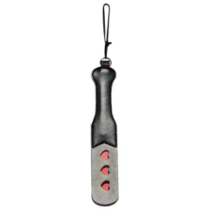 S&M - Sex and Mischief Heart Paddle BDSM (Black)