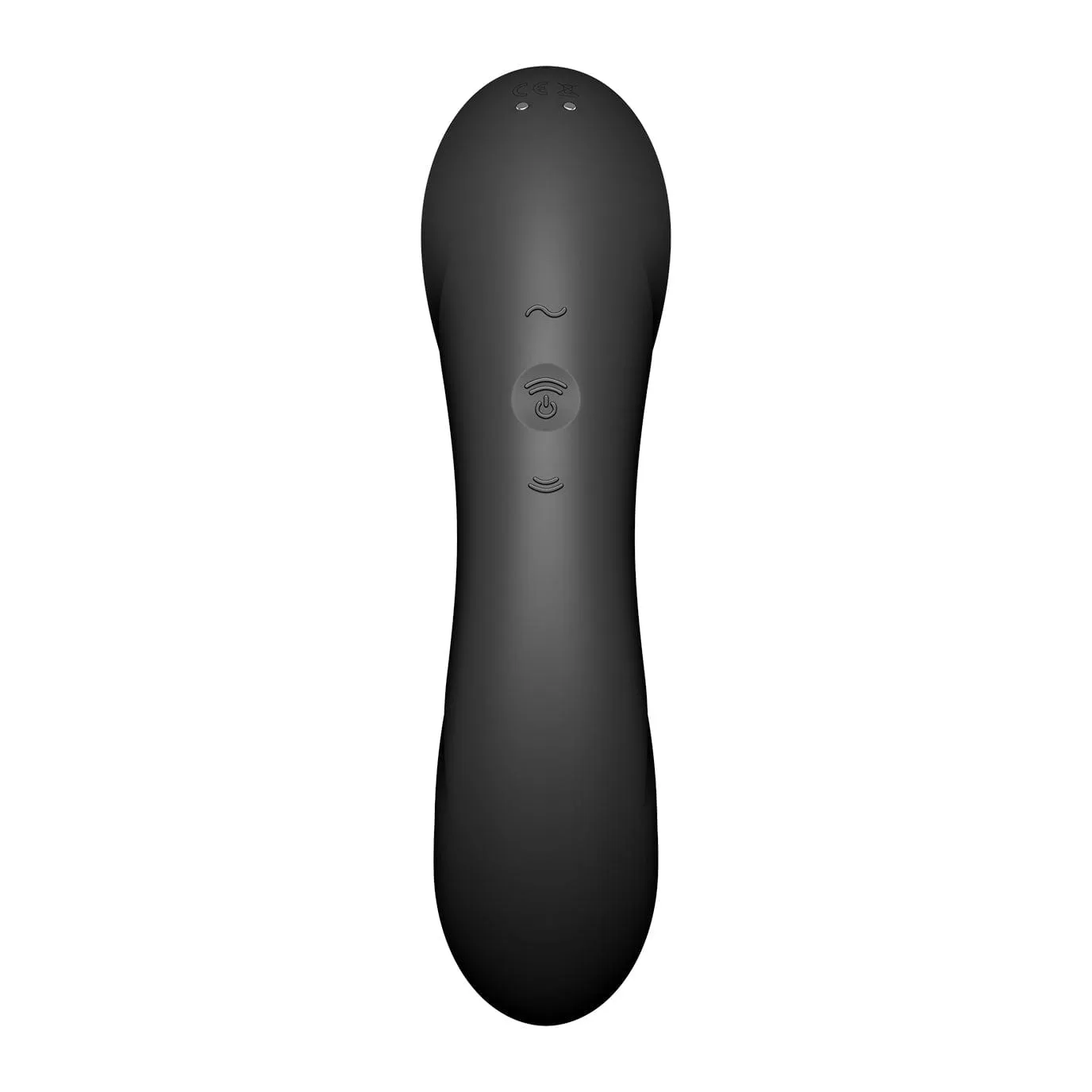 Satisfyer - Curvy Trinity 4 Insertable G-Spot Clitoral Air Stimulator Vibrator (Black)