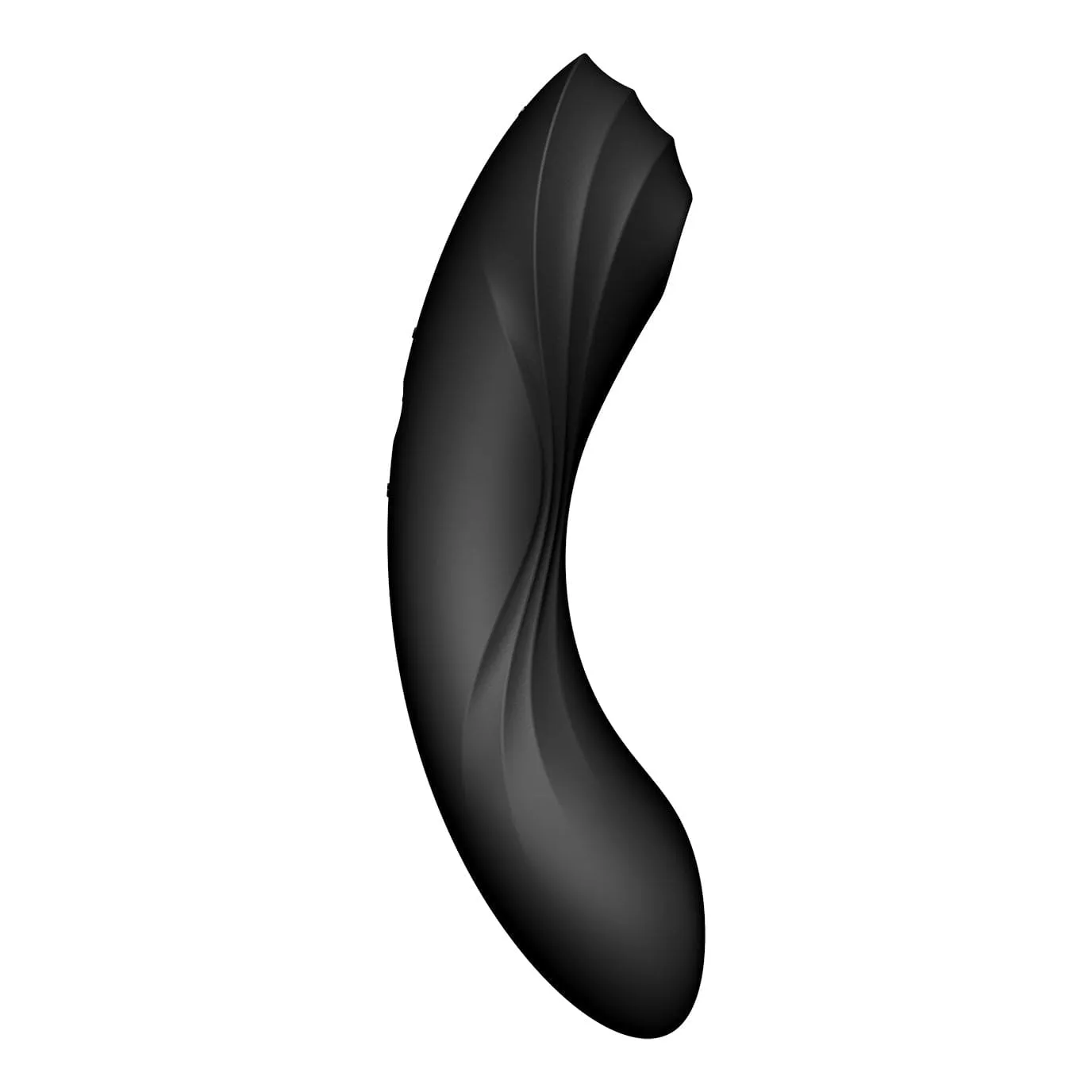 Satisfyer - Curvy Trinity 4 Insertable G-Spot Clitoral Air Stimulator Vibrator (Black)