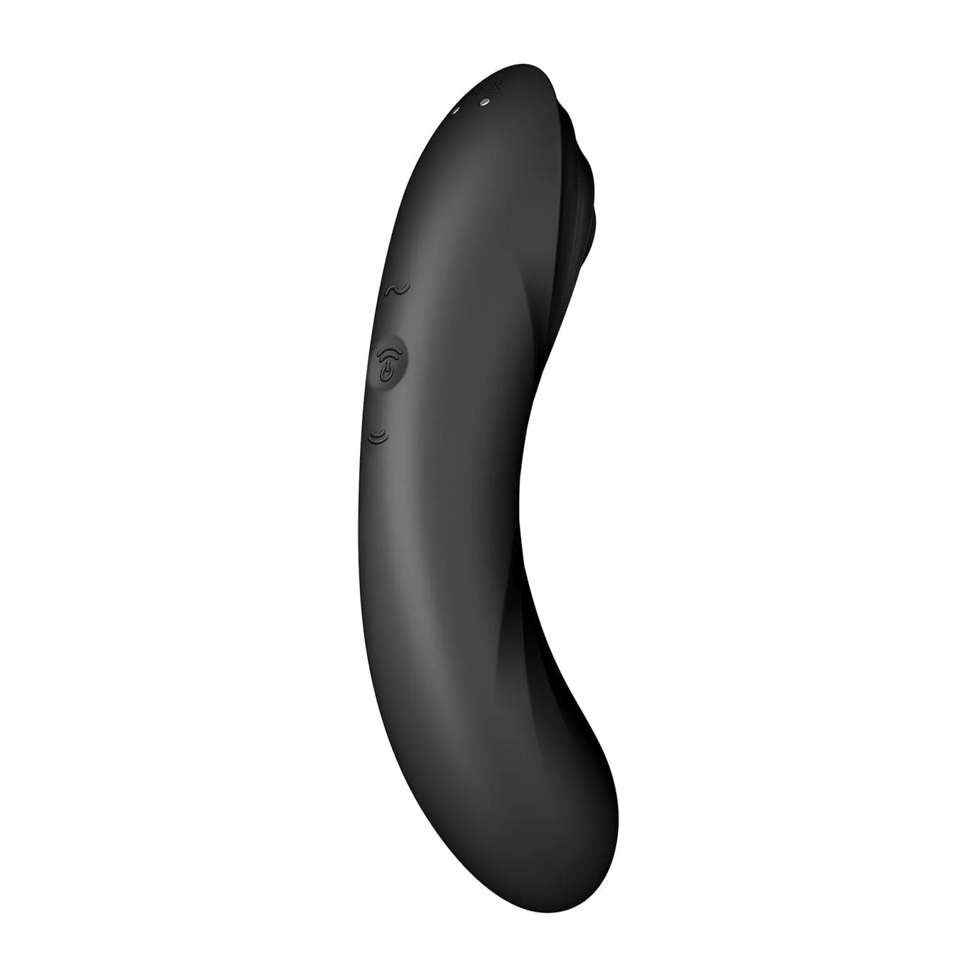 Satisfyer - Curvy Trinity 4 Insertable G-Spot Clitoral Air Stimulator Vibrator (Black)
