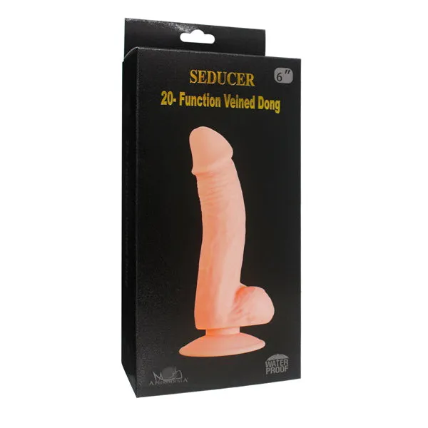 Seducer - 20 Function 6" Veined Dong