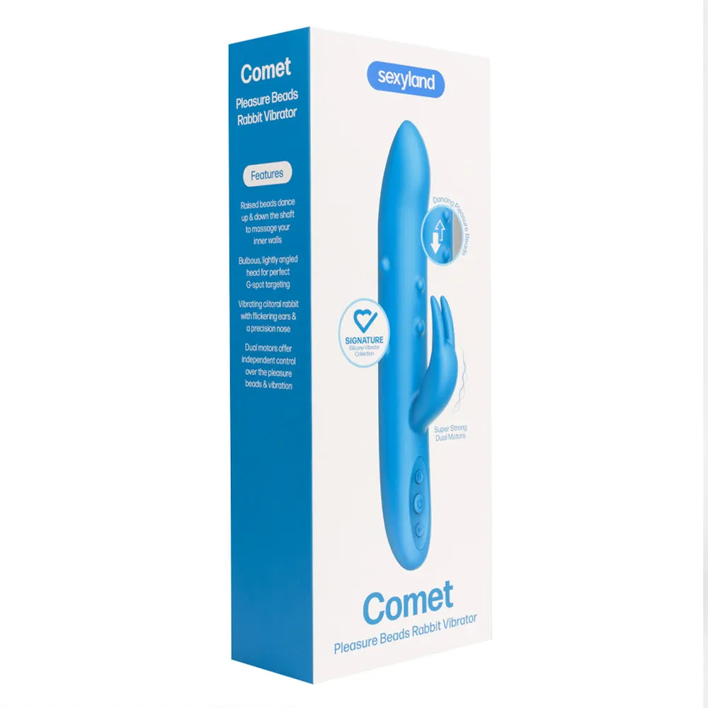 Sexyland Comet Signature Dancing Pleasure Beads Rabbit Vibrator