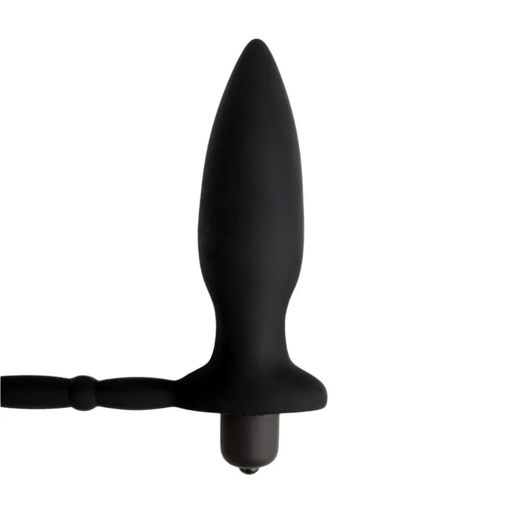 Sexyland Double Trouble Vibrating Butt Plug & Cock Ring Combo