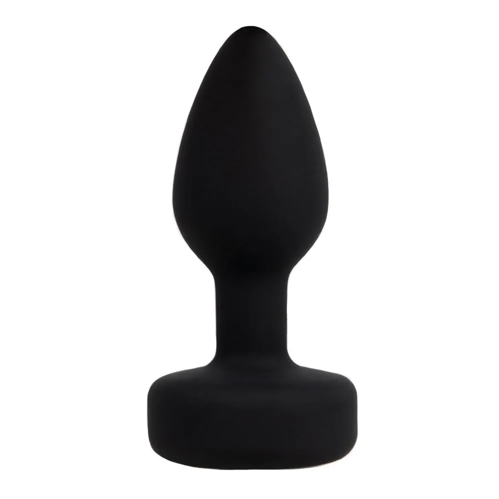Sexyland Glamour Remote Control Vibrating Gem Butt Plug - Medium