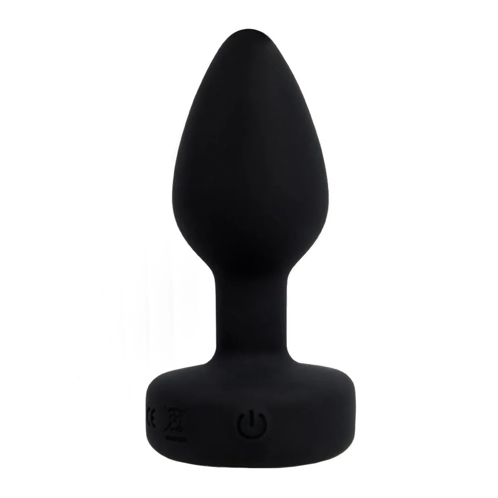 Sexyland Glamour Remote Control Vibrating Gem Butt Plug - Medium