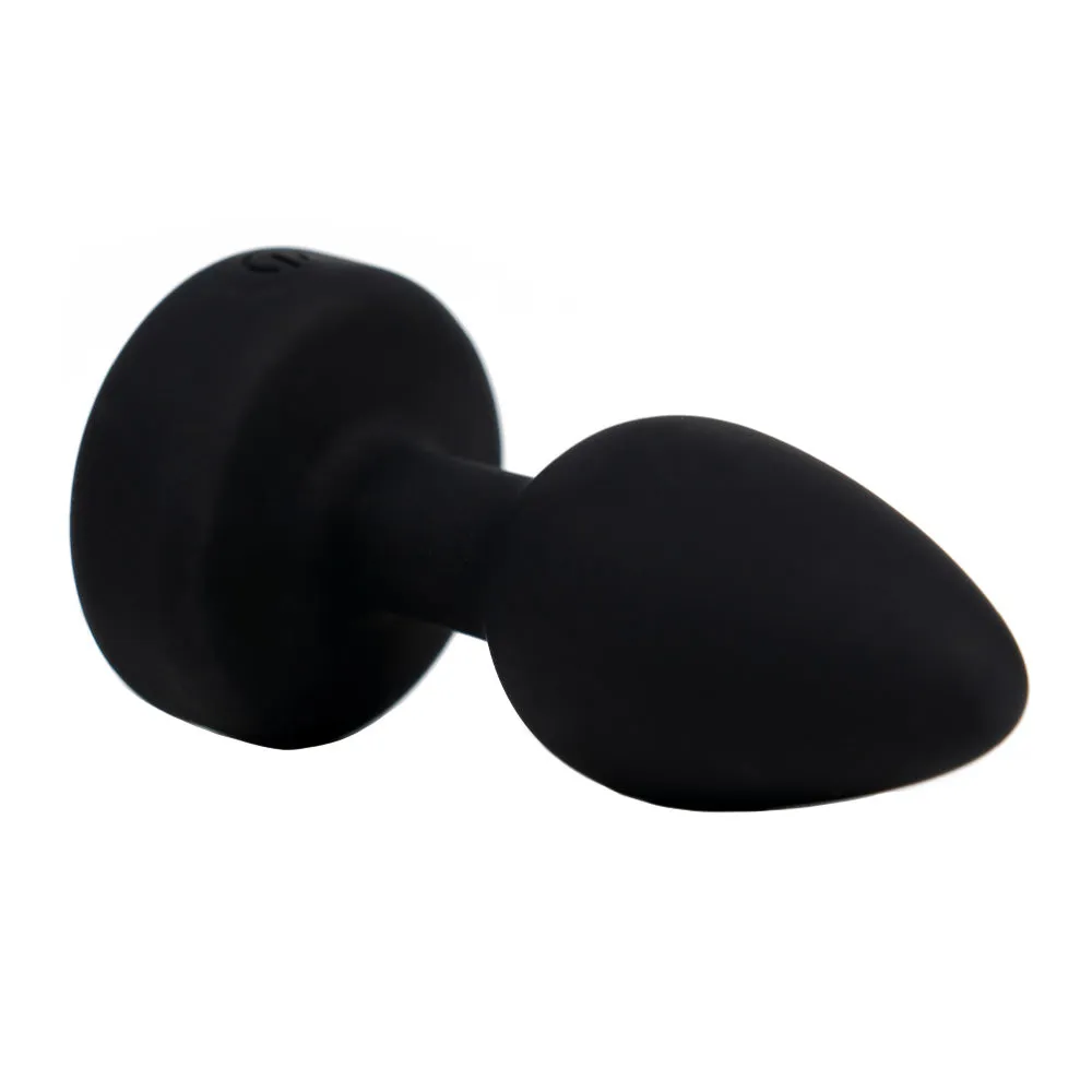 Sexyland Glamour Remote Control Vibrating Gem Butt Plug - Medium
