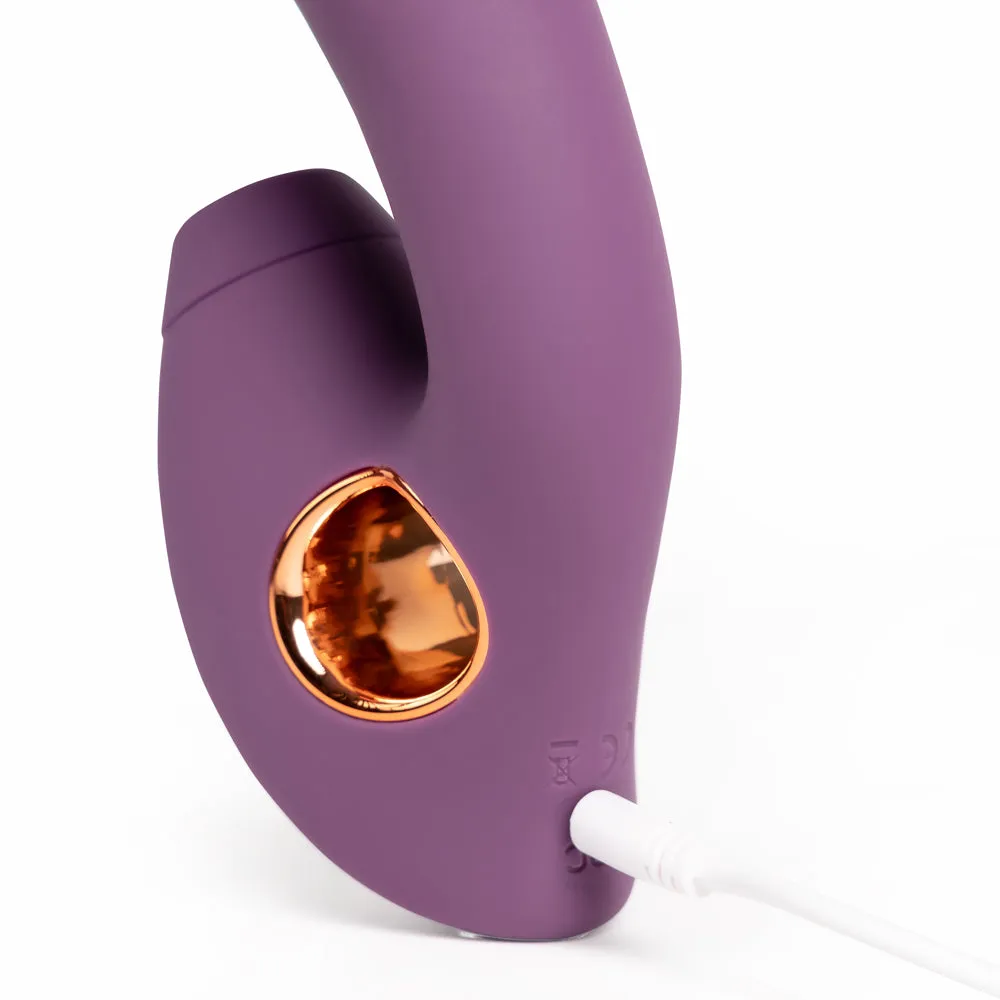 Sexyland Harmony Ergonomic Clitoral Fluttering G-Spot Vibrator