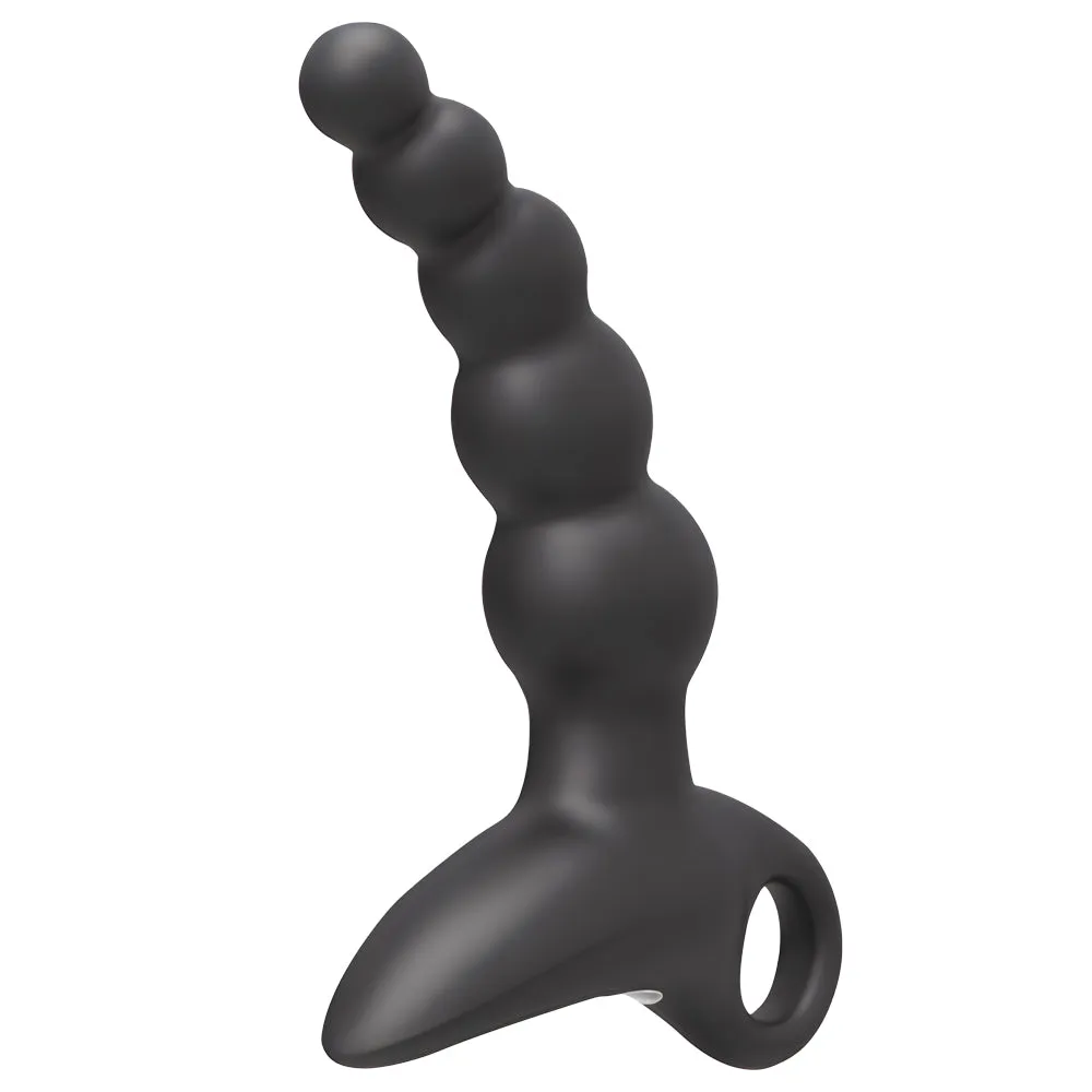 Sexyland Sabre Vibrating Silicone Anal Beads Probe With Handle