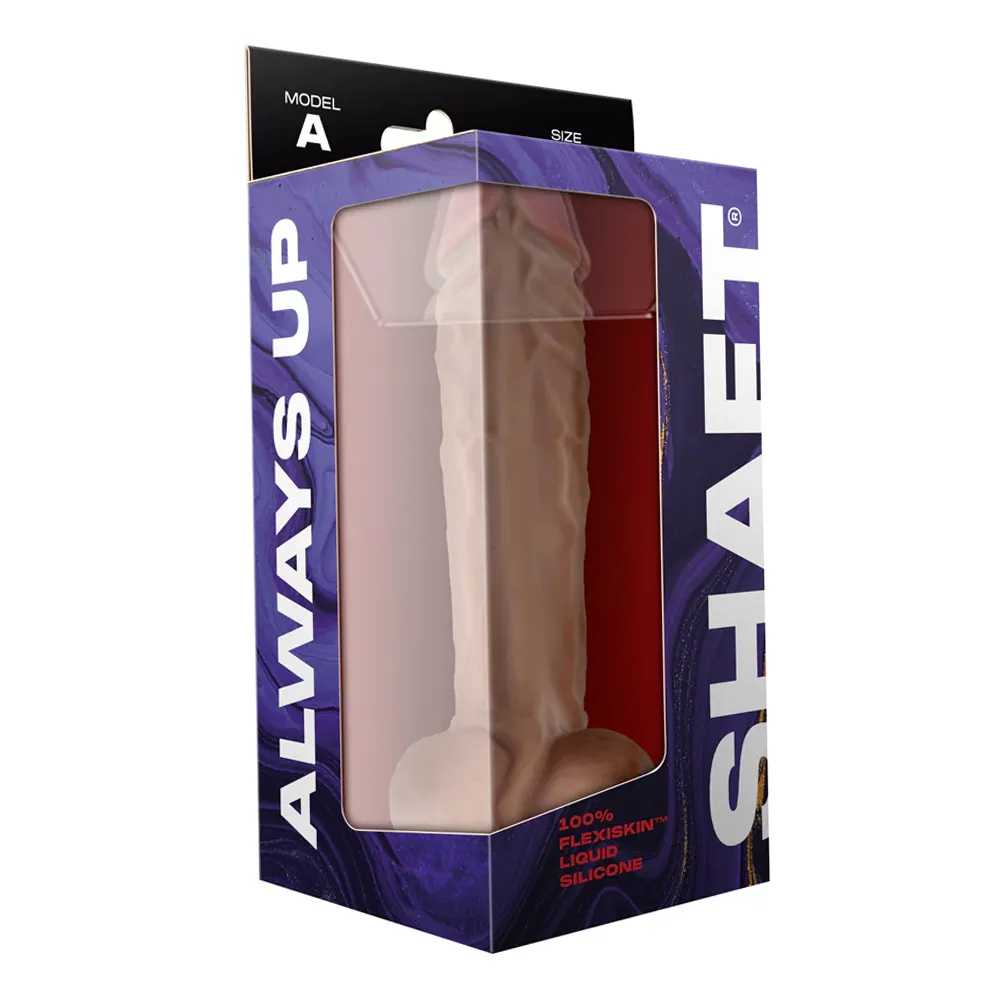 Shaft Flexiskin Liquid Silicone Realistic 10.5" Dildo With Balls