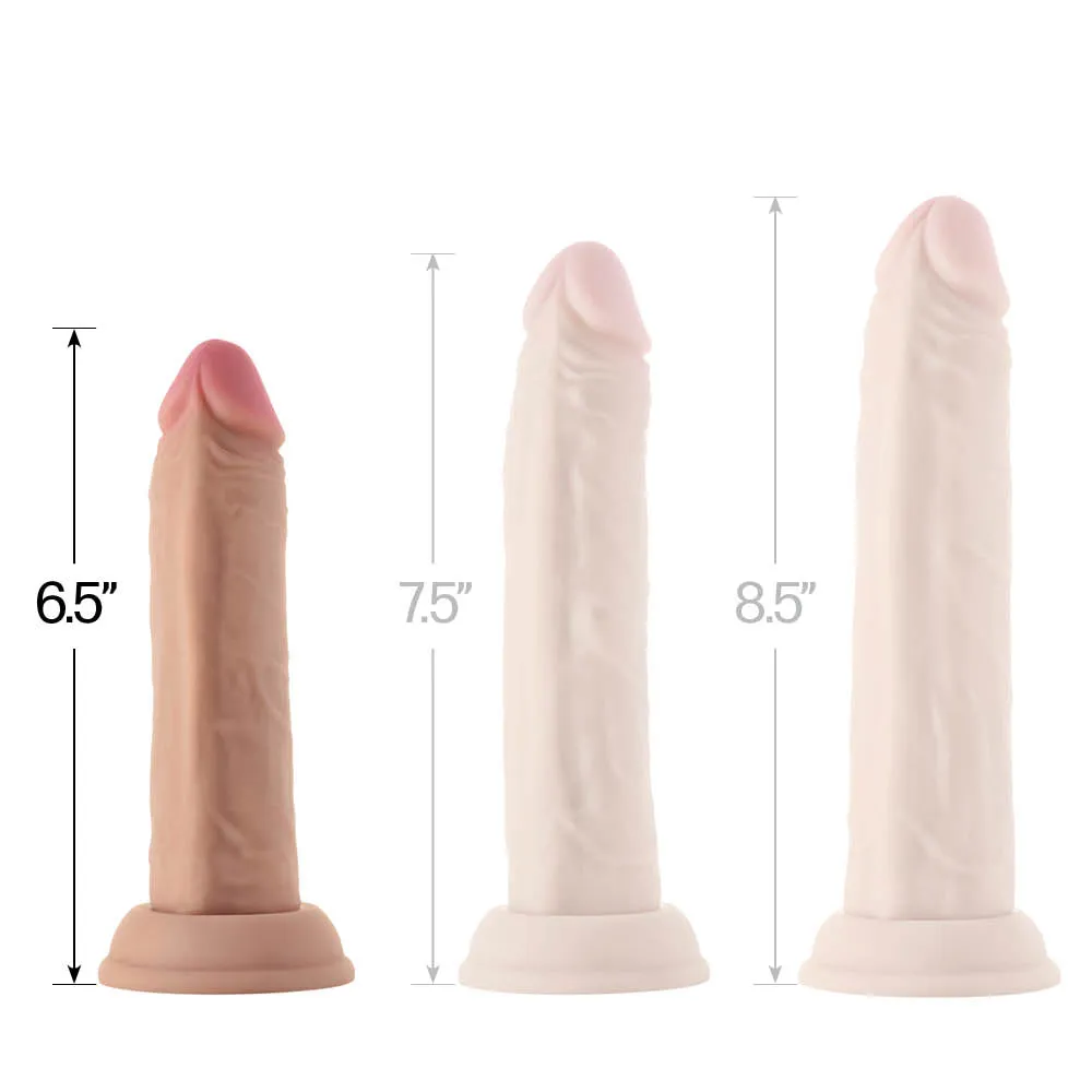 Shaft Flexiskin Liquid Silicone Realistic 6.5" Dildo