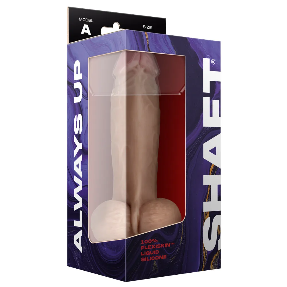Shaft Flexiskin Liquid Silicone Realistic 8.5" Dildo With Balls