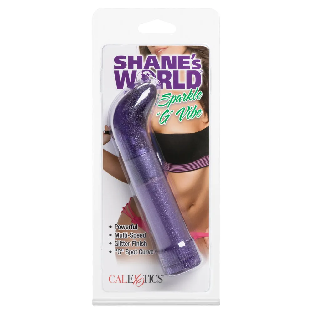 Shane's World Sparkle "G" Vibe Curved G-Spot Vibrator