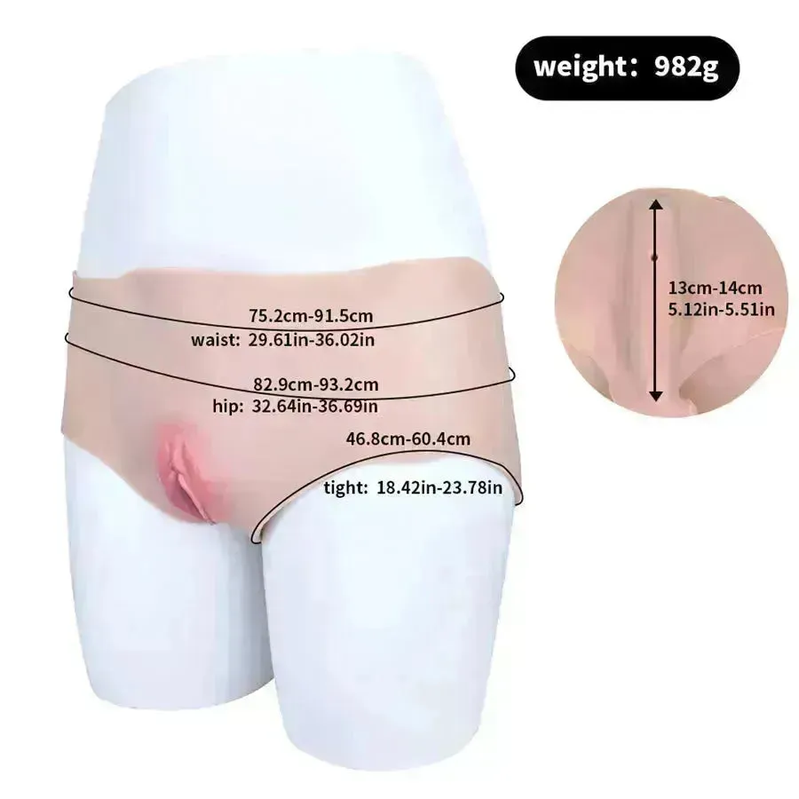 Silicone Crossdresser Underwear for Sex