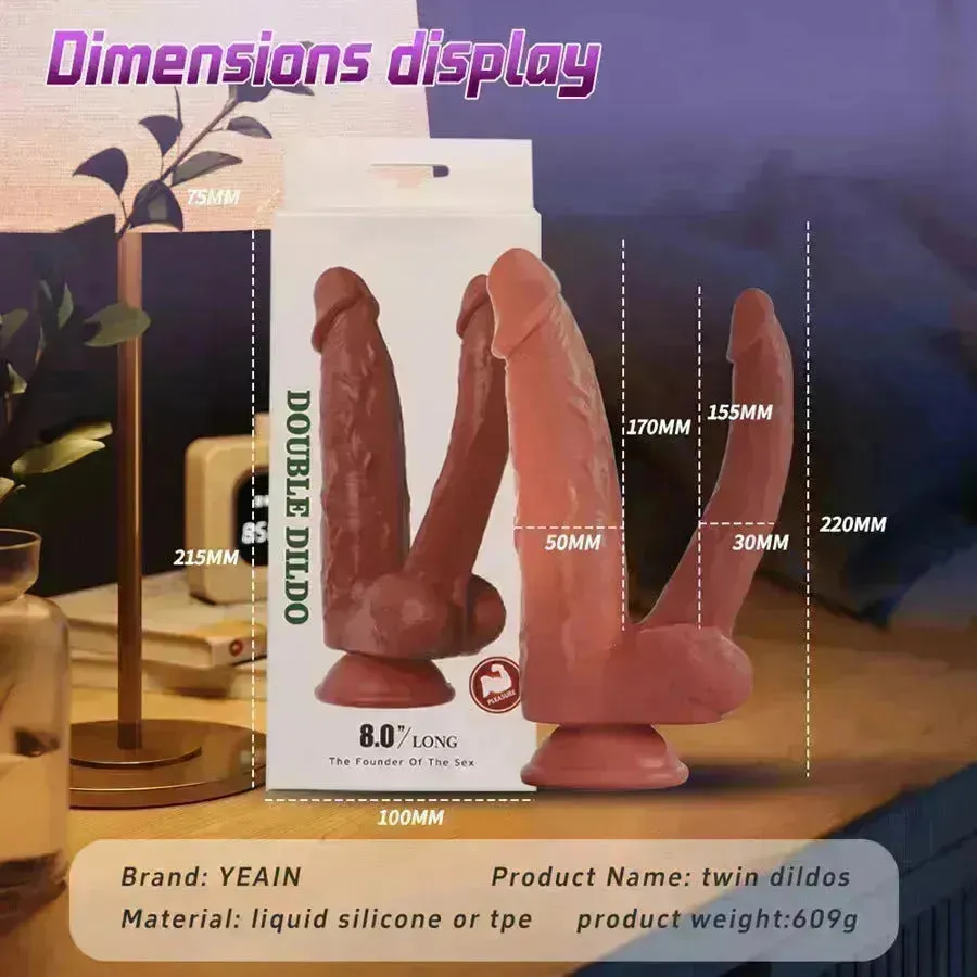 Silicone Double Header Dildo