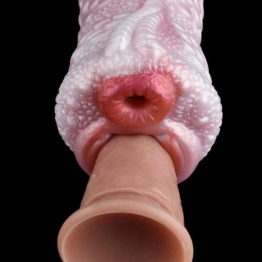 Silicone Fake Dragon Pocket Pussy for Men