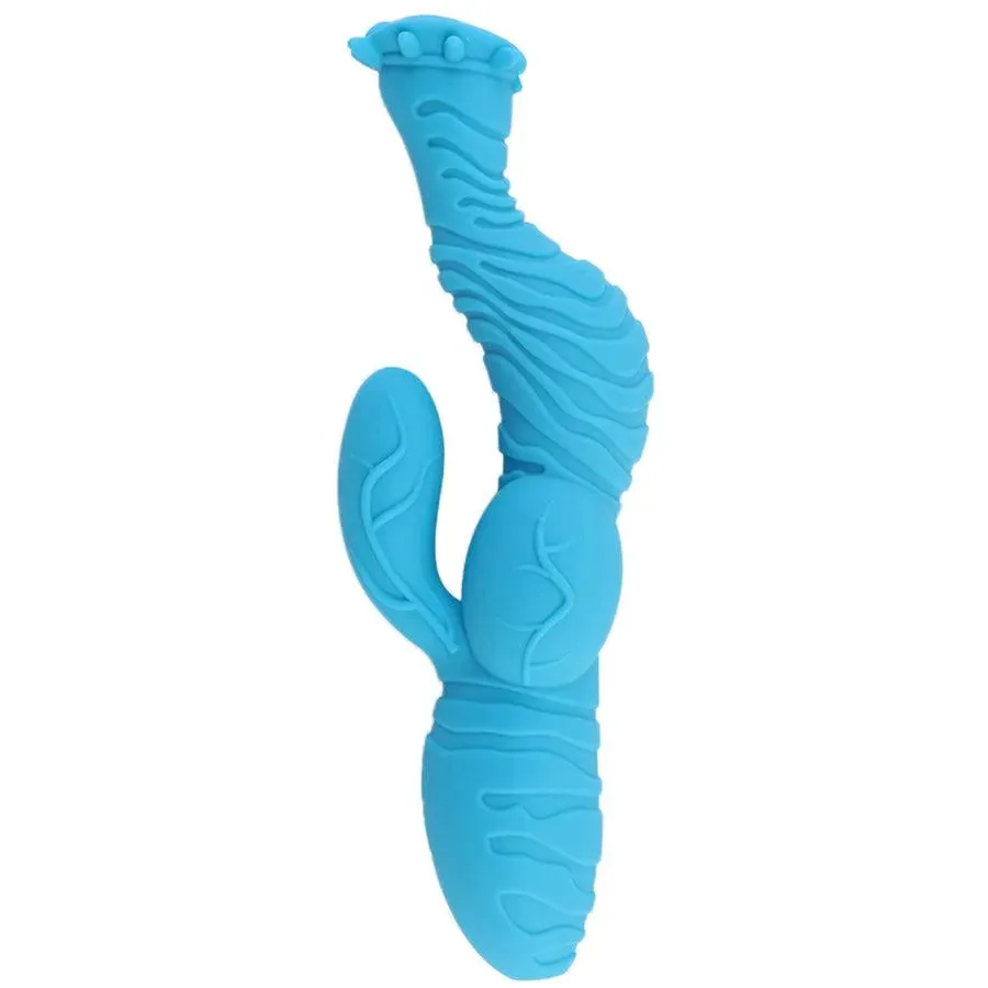 Silicone Flower Rabbit Vibrator for Women