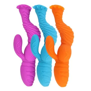 Silicone Flower Rabbit Vibrator for Women