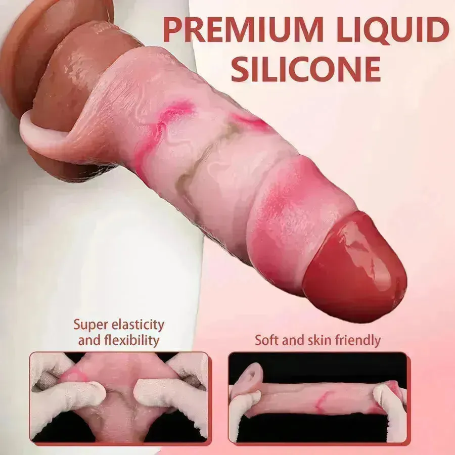 Silicone Girth Cock Sleeve