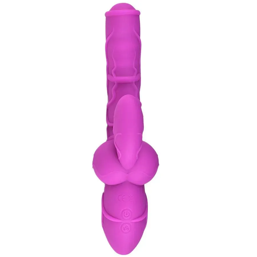 Silicone Knotted Rabbit Vibrator