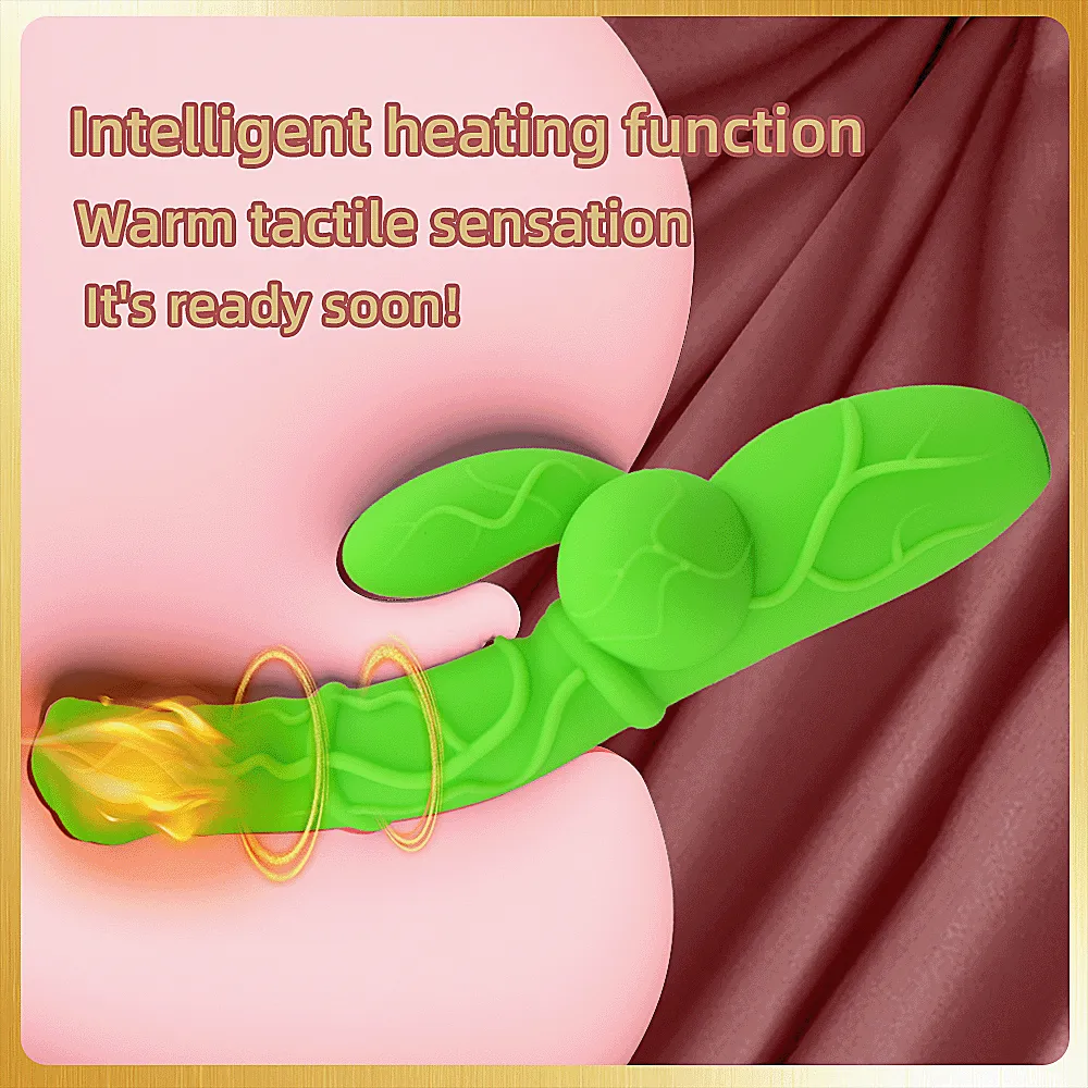 Silicone Knotted Rabbit Vibrator