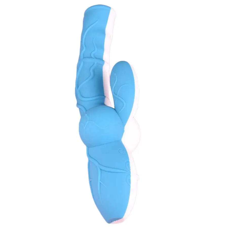 Silicone Knotted Rabbit Vibrator