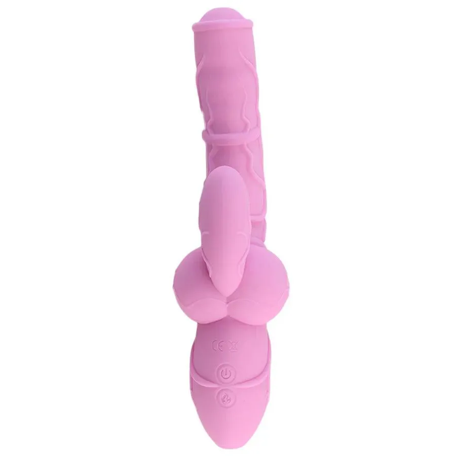 Silicone Knotted Rabbit Vibrator