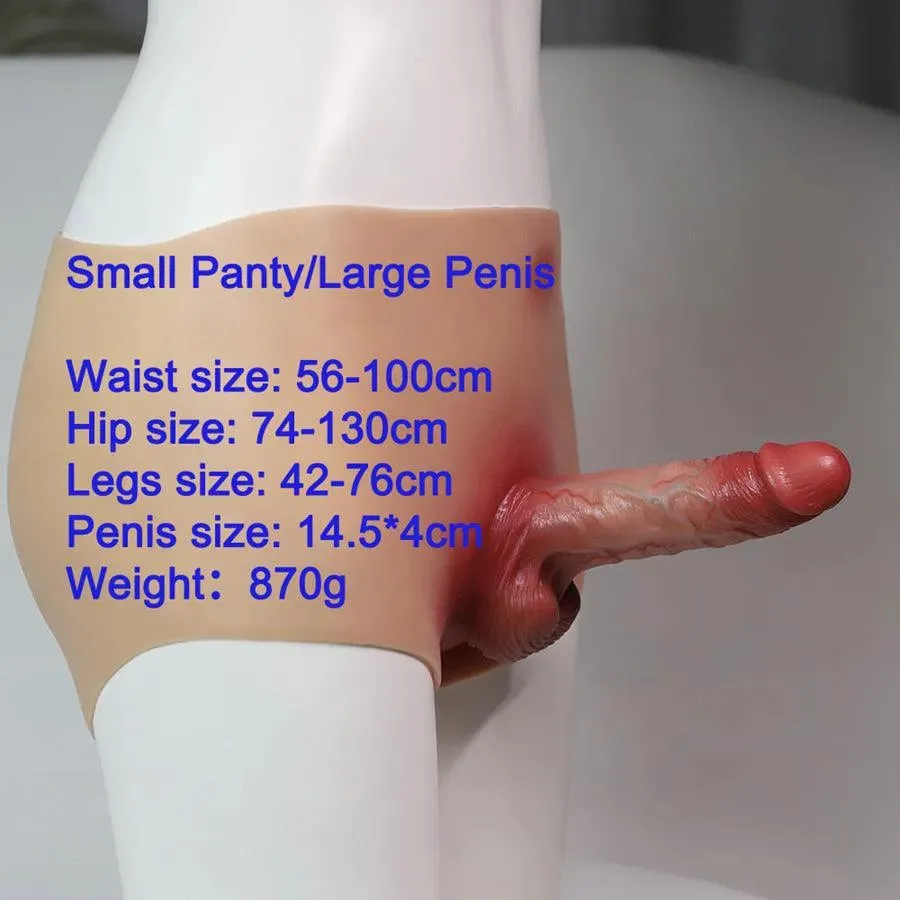 Silicone Lesbian Strap On Dildo