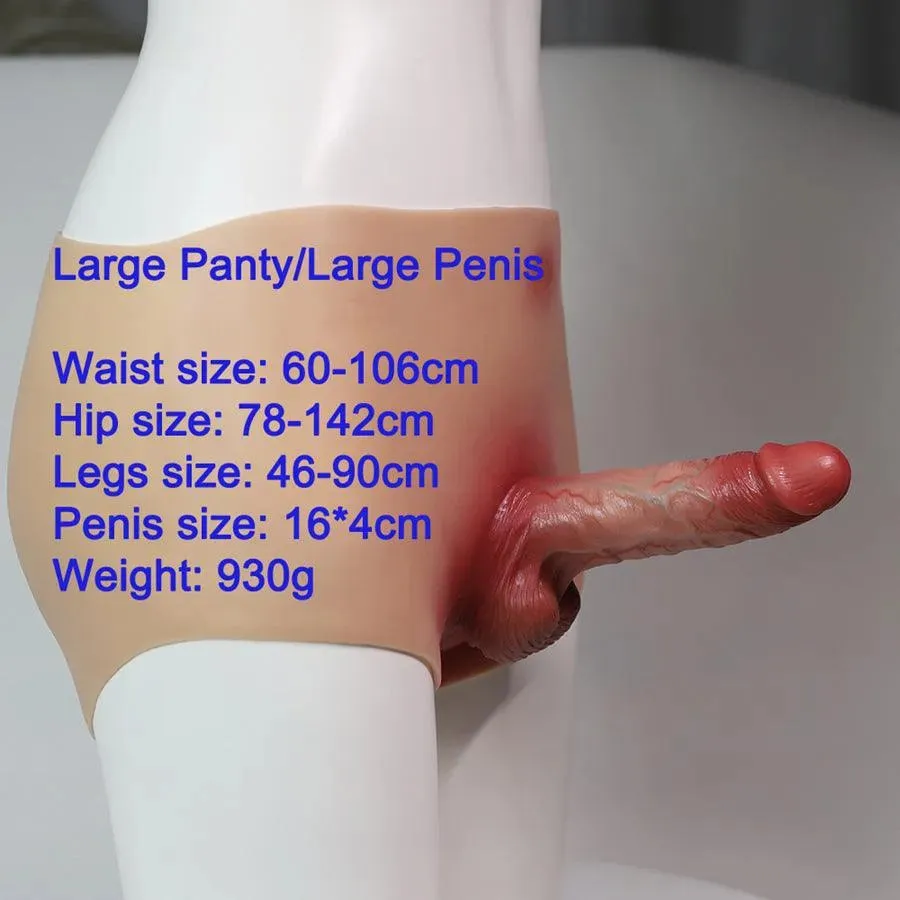 Silicone Lesbian Strap On Dildo