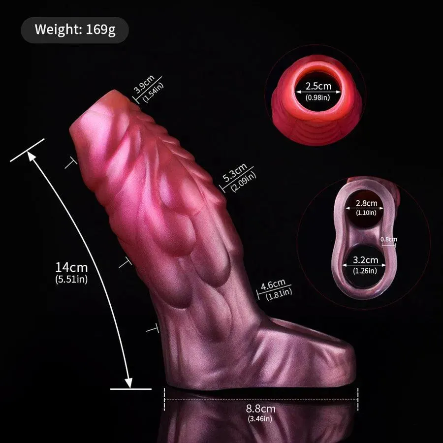 Silicone Penis Sleeve for Intense Sensations
