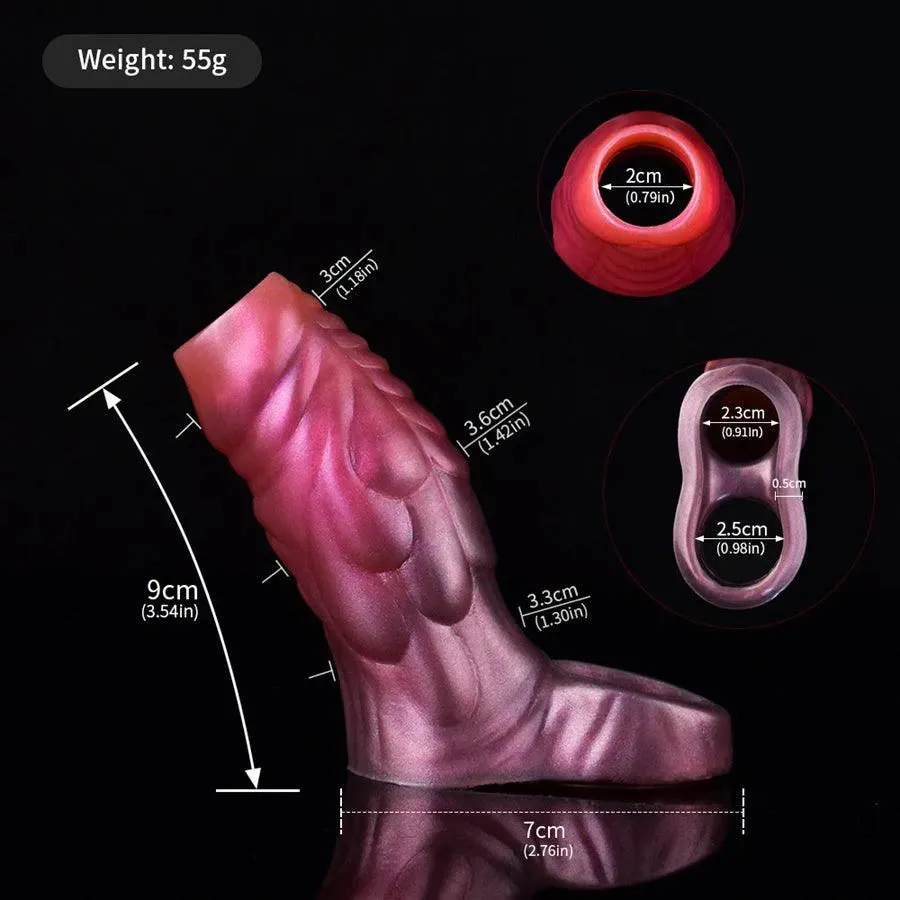 Silicone Penis Sleeve for Intense Sensations