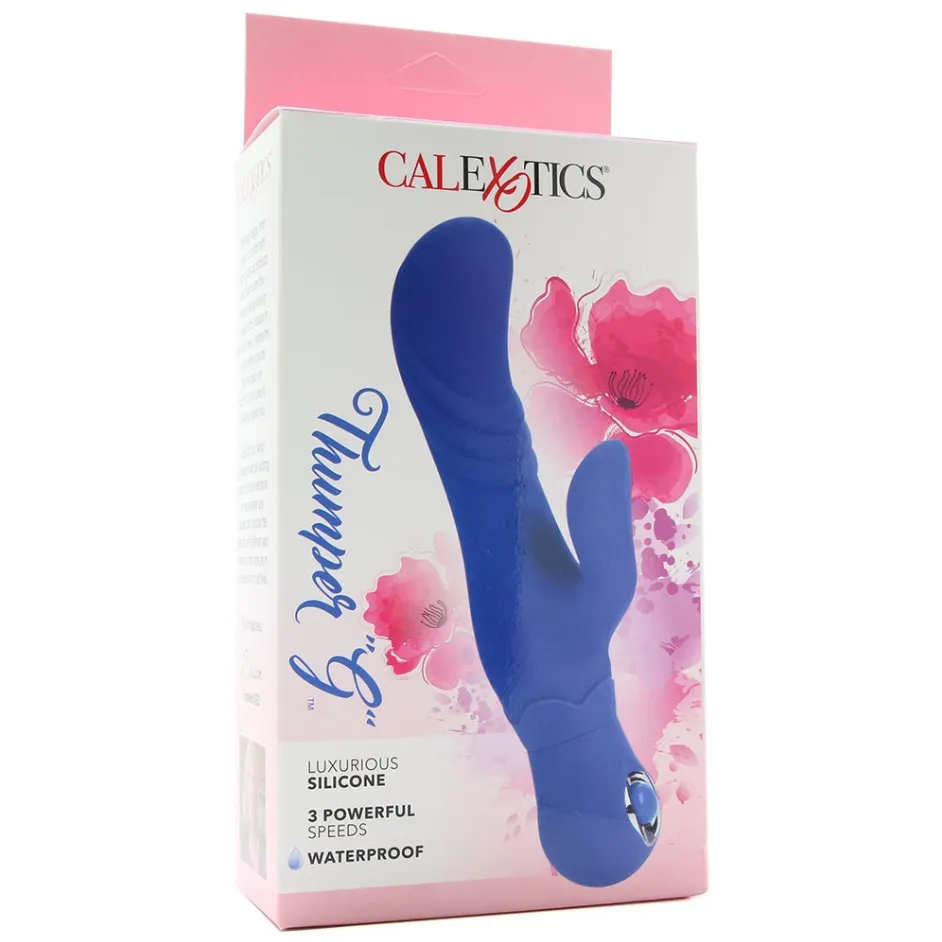 Silicone Thumper Waterproof G-Spot Vibrator